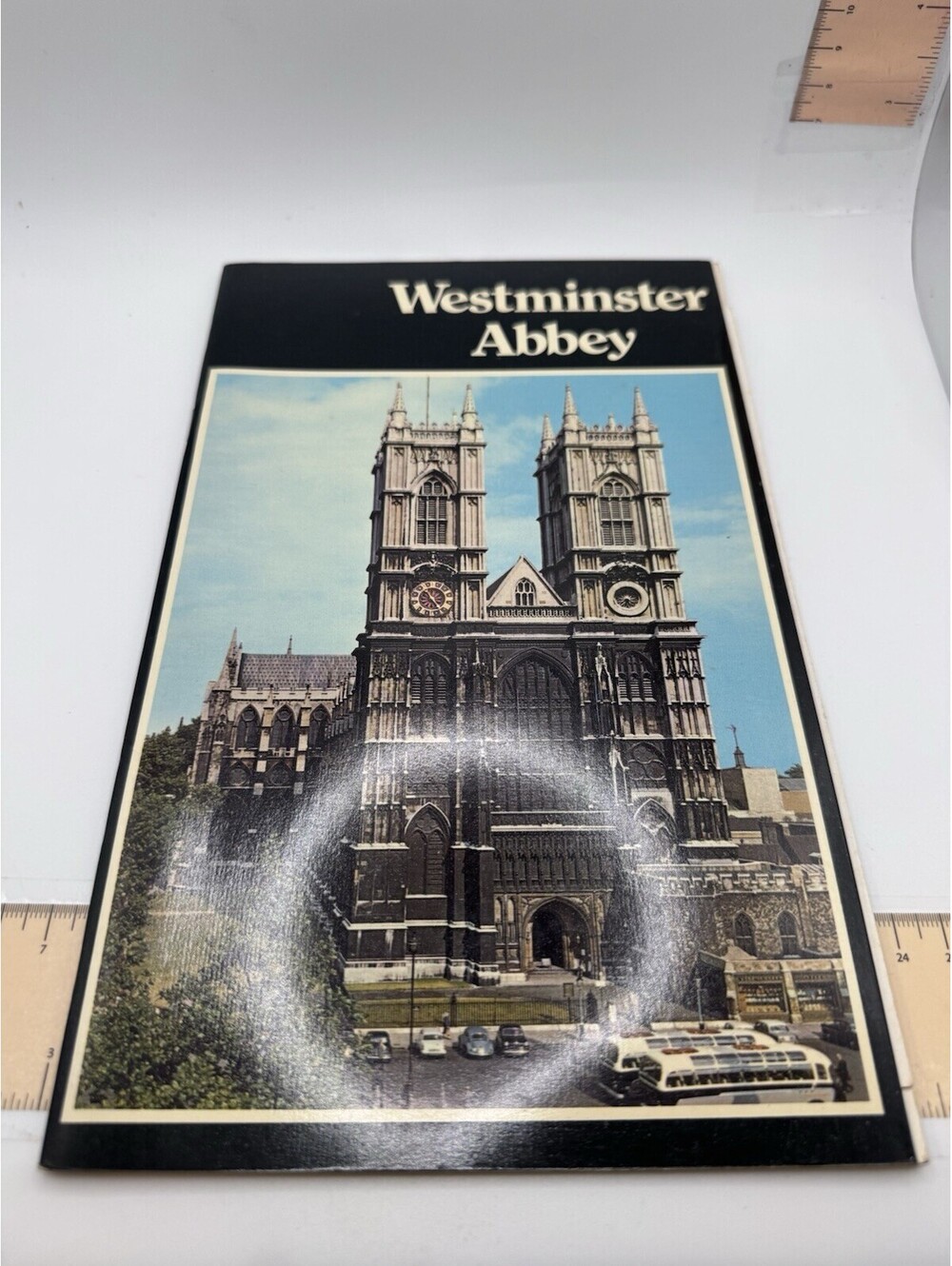 1971 WESTMINSTER ABBEY UK Great Britain Jarrold & Sons Guide Book Souvenir